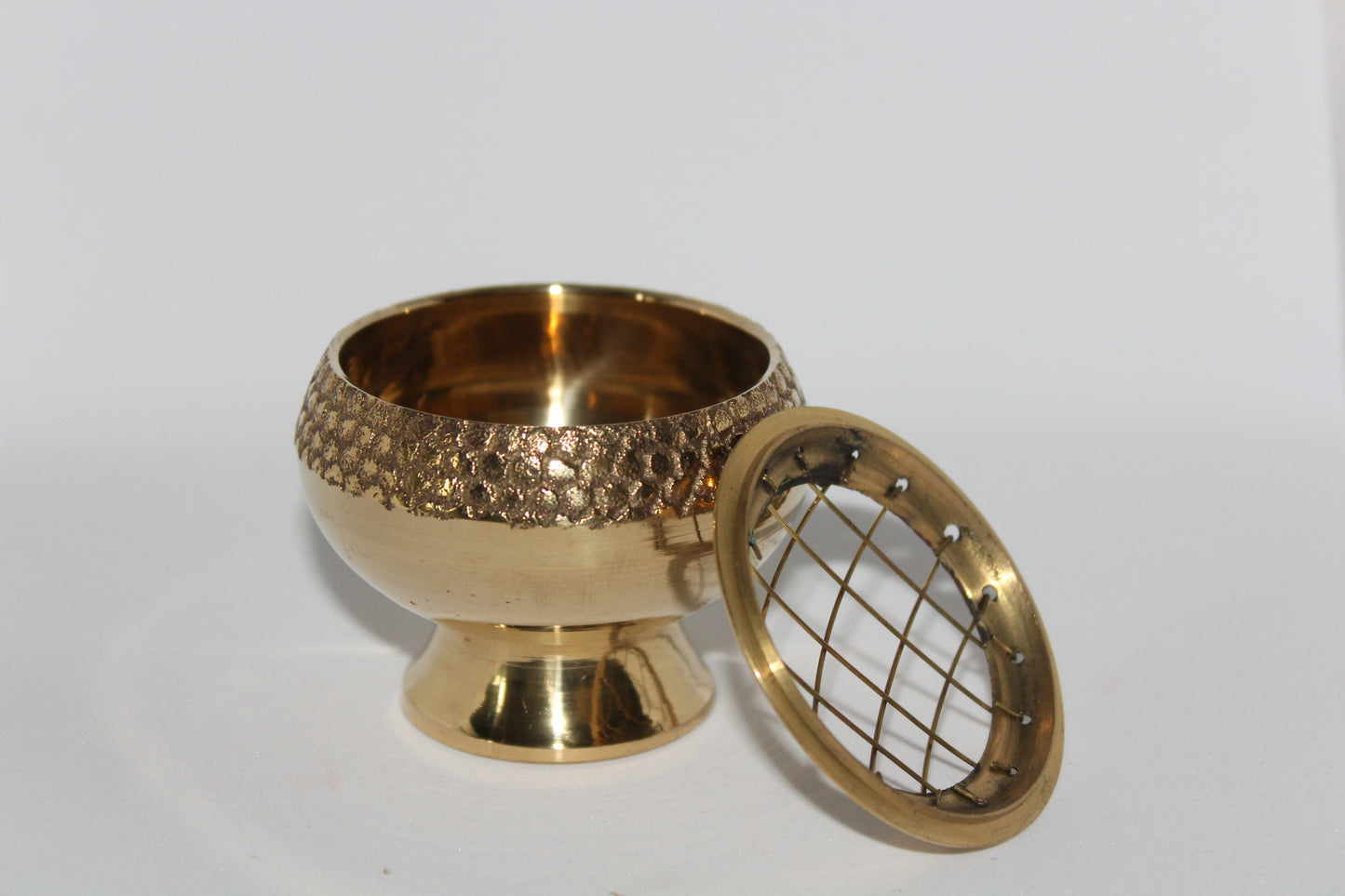 Charcoal Burner - Brass - sml