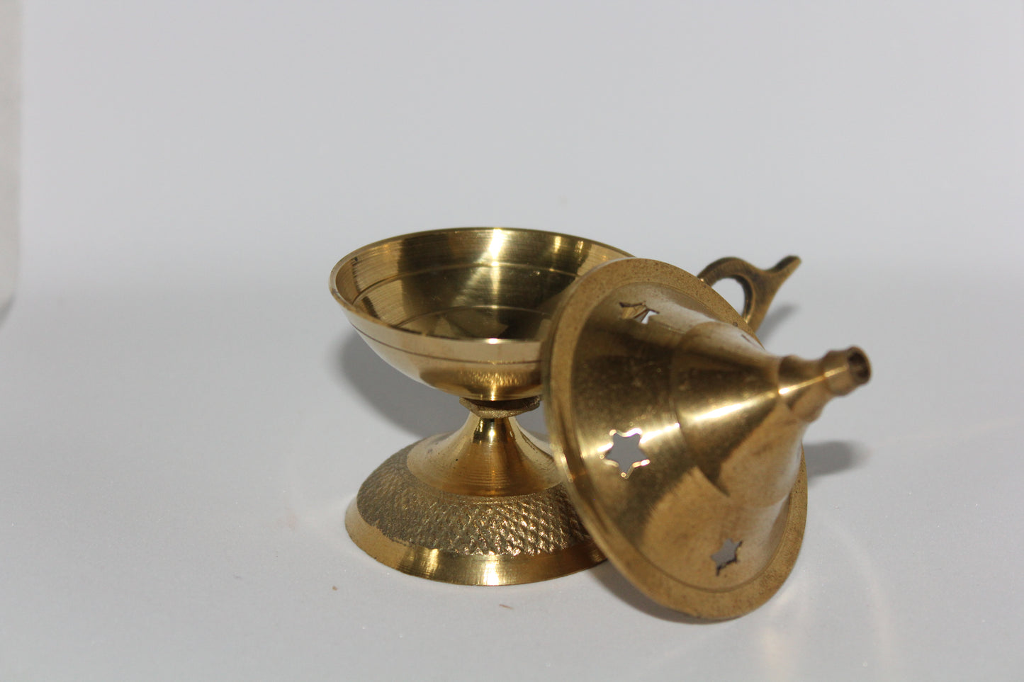 Charcoal Burner - Brass - sml