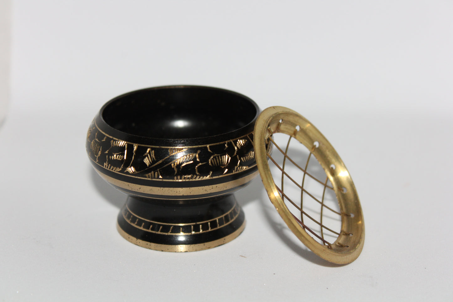 Charcoal Burner - Brass - sml