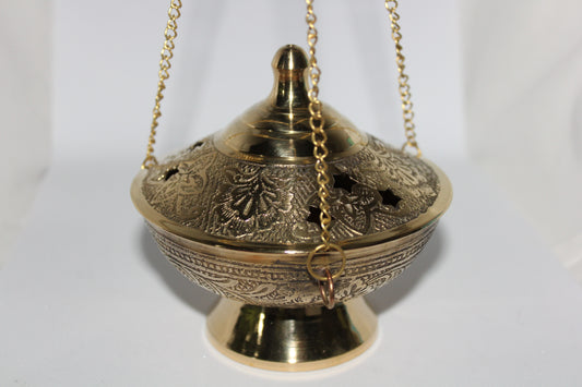 Charcoal Burner - Brass - censer