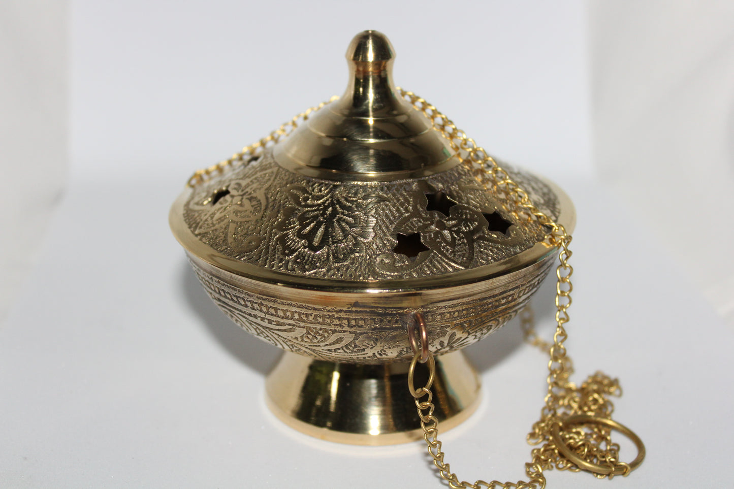 Charcoal Burner - Brass - censer