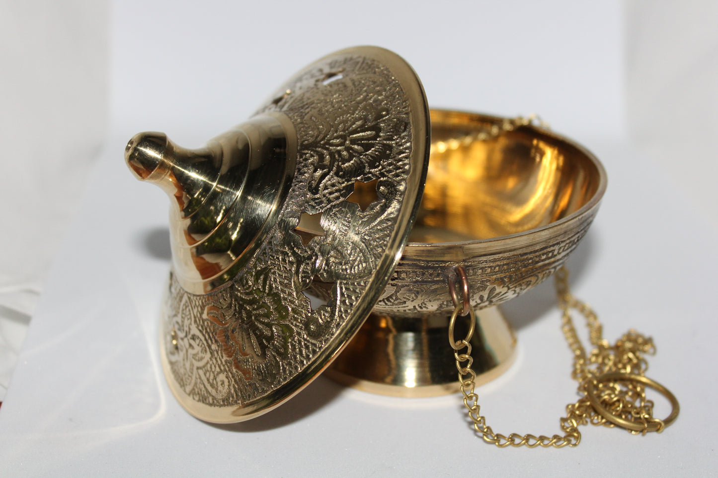 Charcoal Burner - Brass - censer