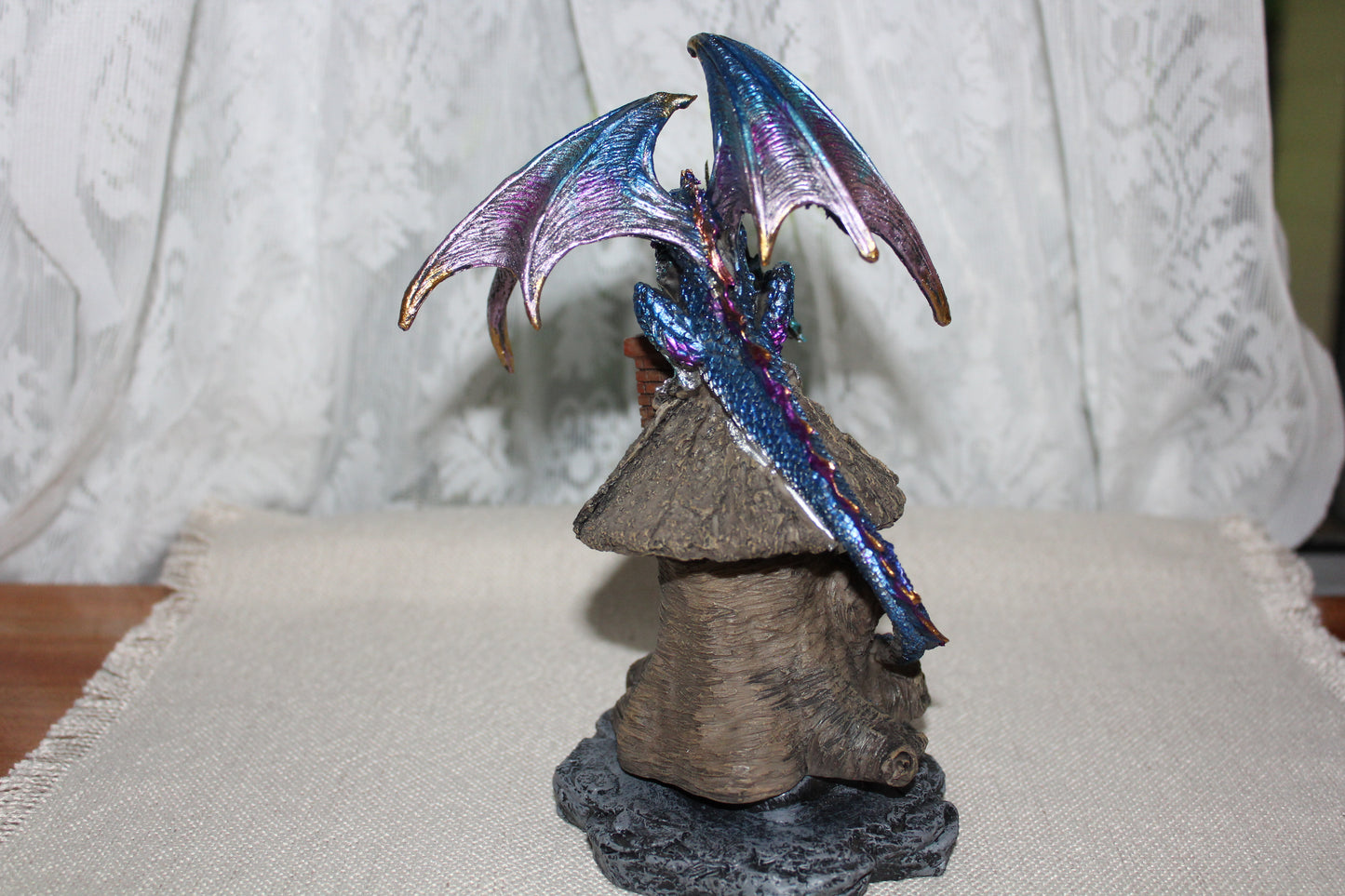 Incense Holder - Dragon & House