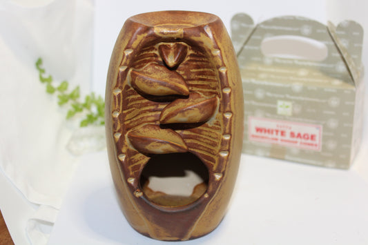 Backflow Incense Burner - med