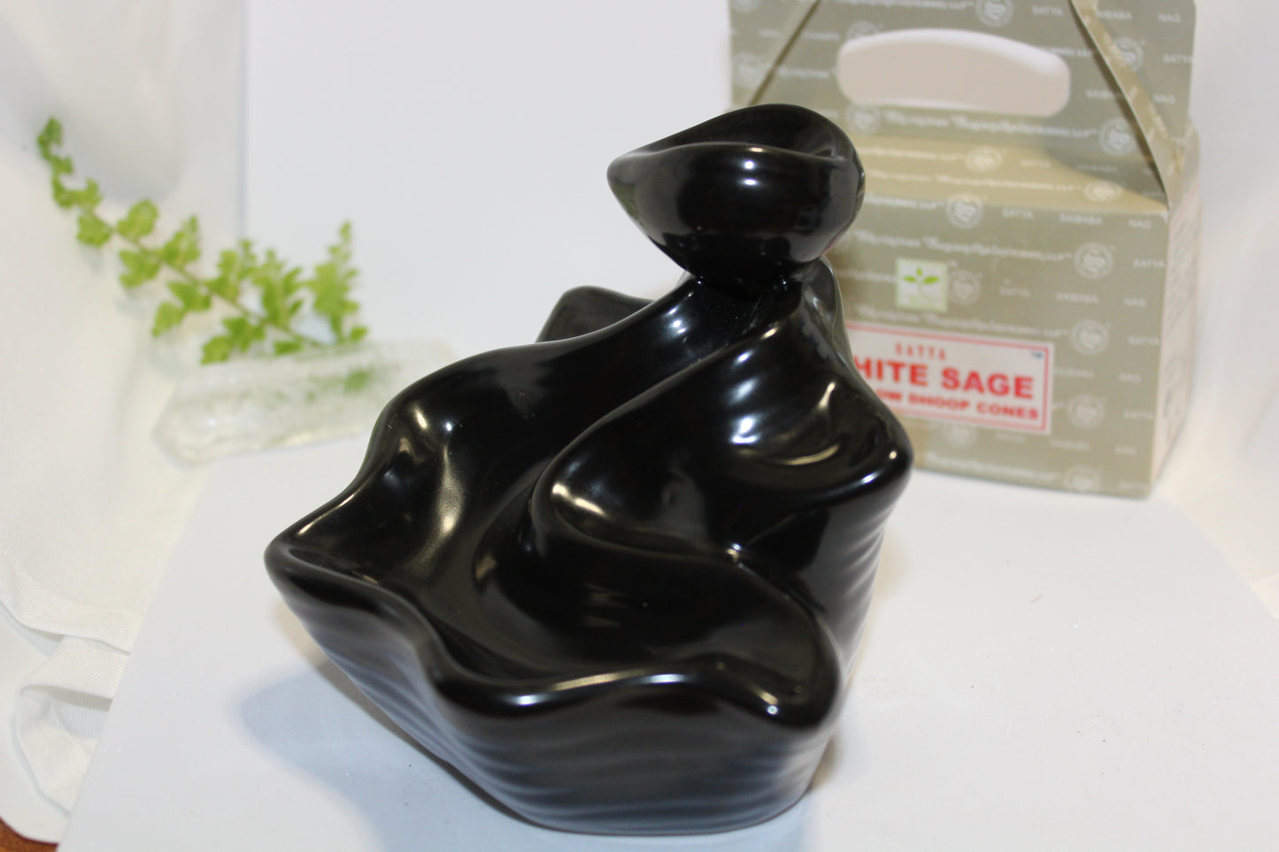 Backflow Incense Burner - med