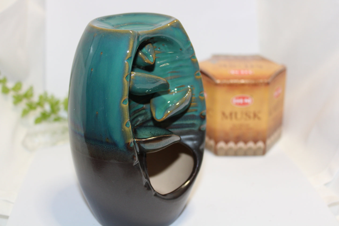 Backflow Incense Burner - med