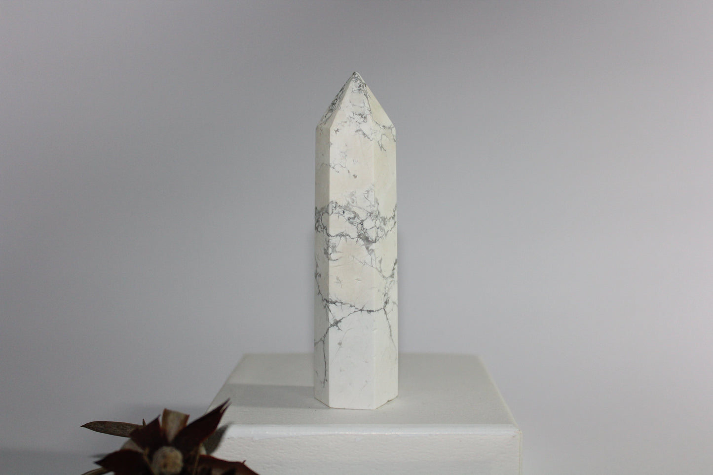Generator - White Howlite - lge