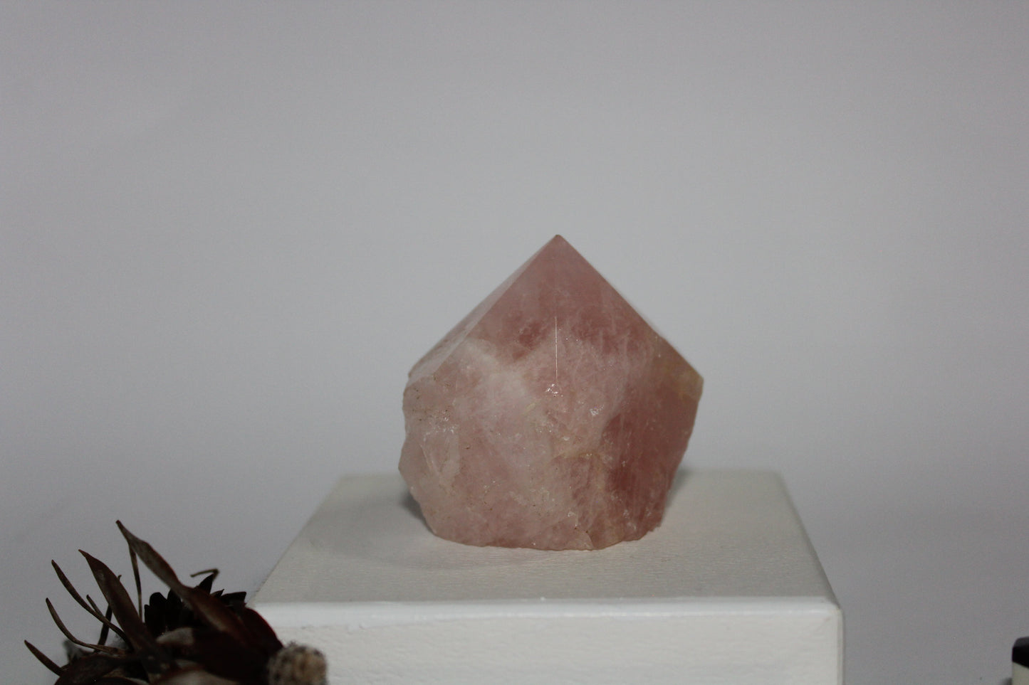 Generator - Rose Quartz (raw-polished point) - lge