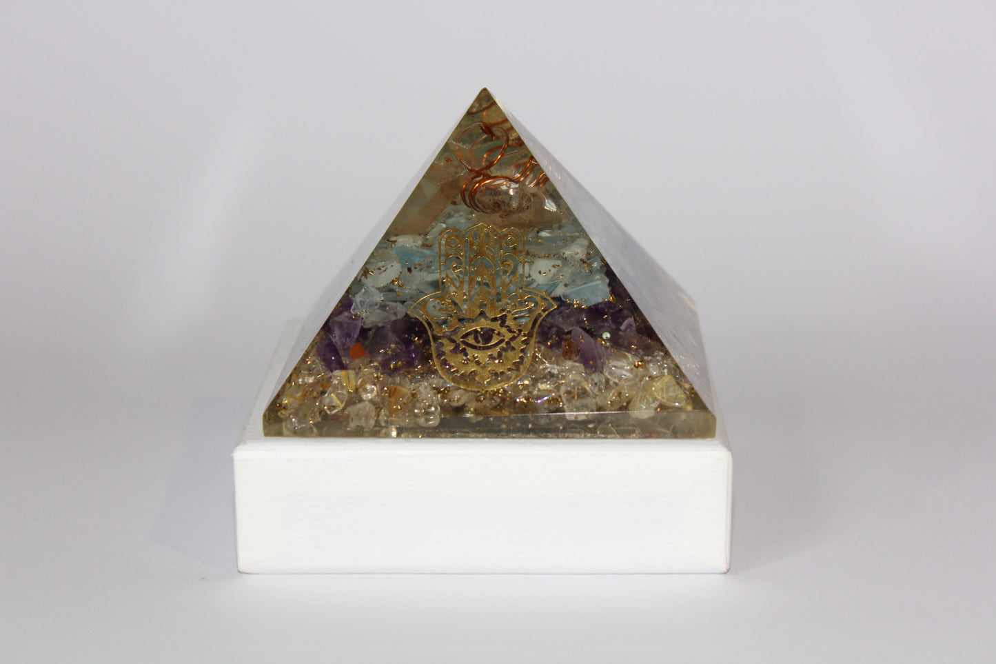 Pyramid - Orgonite - lge
