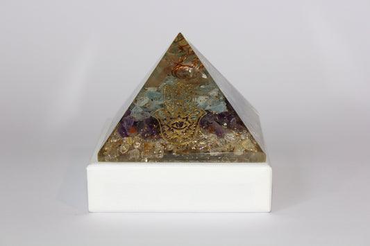 Pyramid - Orgonite - lge