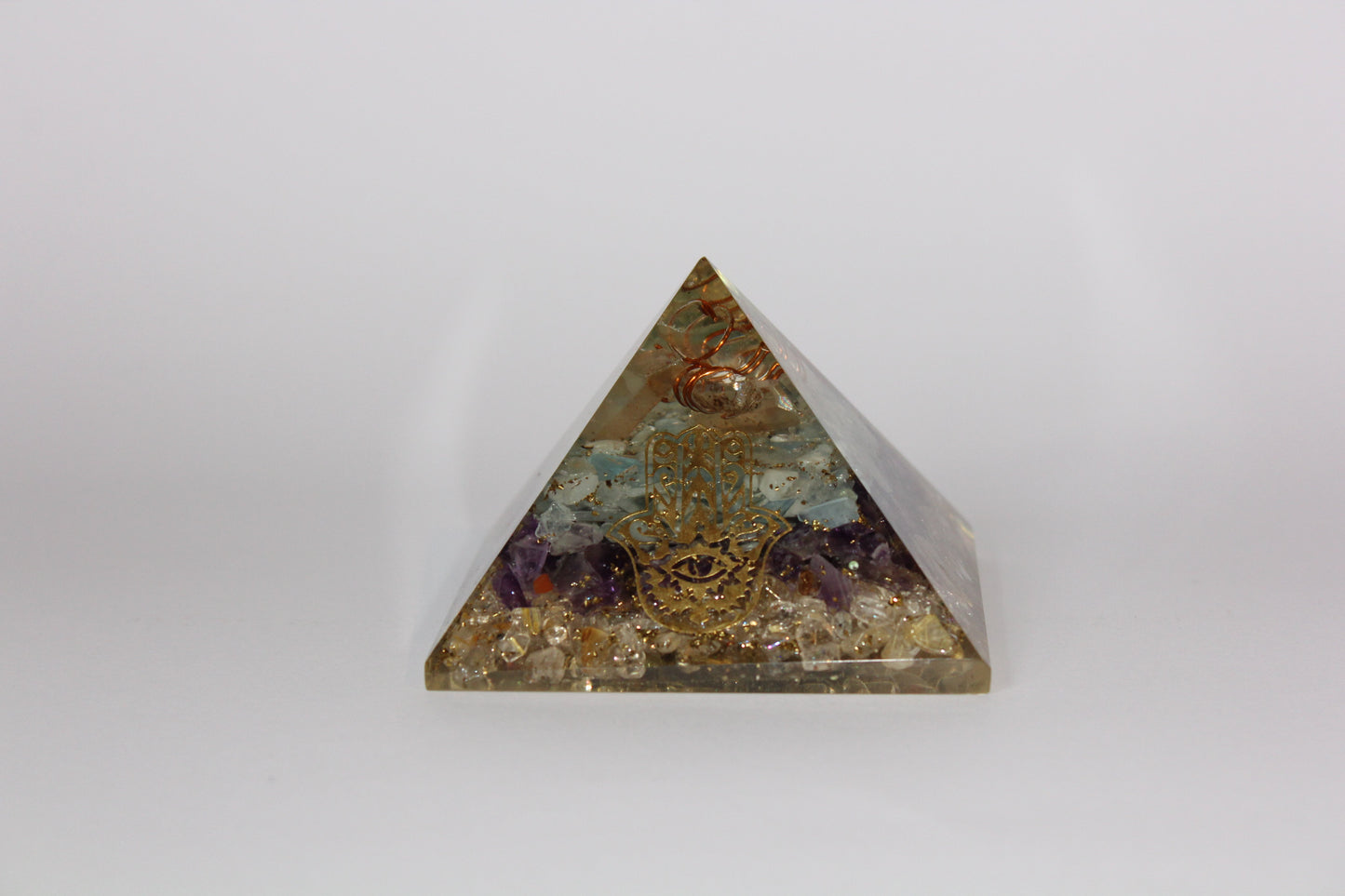 Pyramid - Orgonite - lge