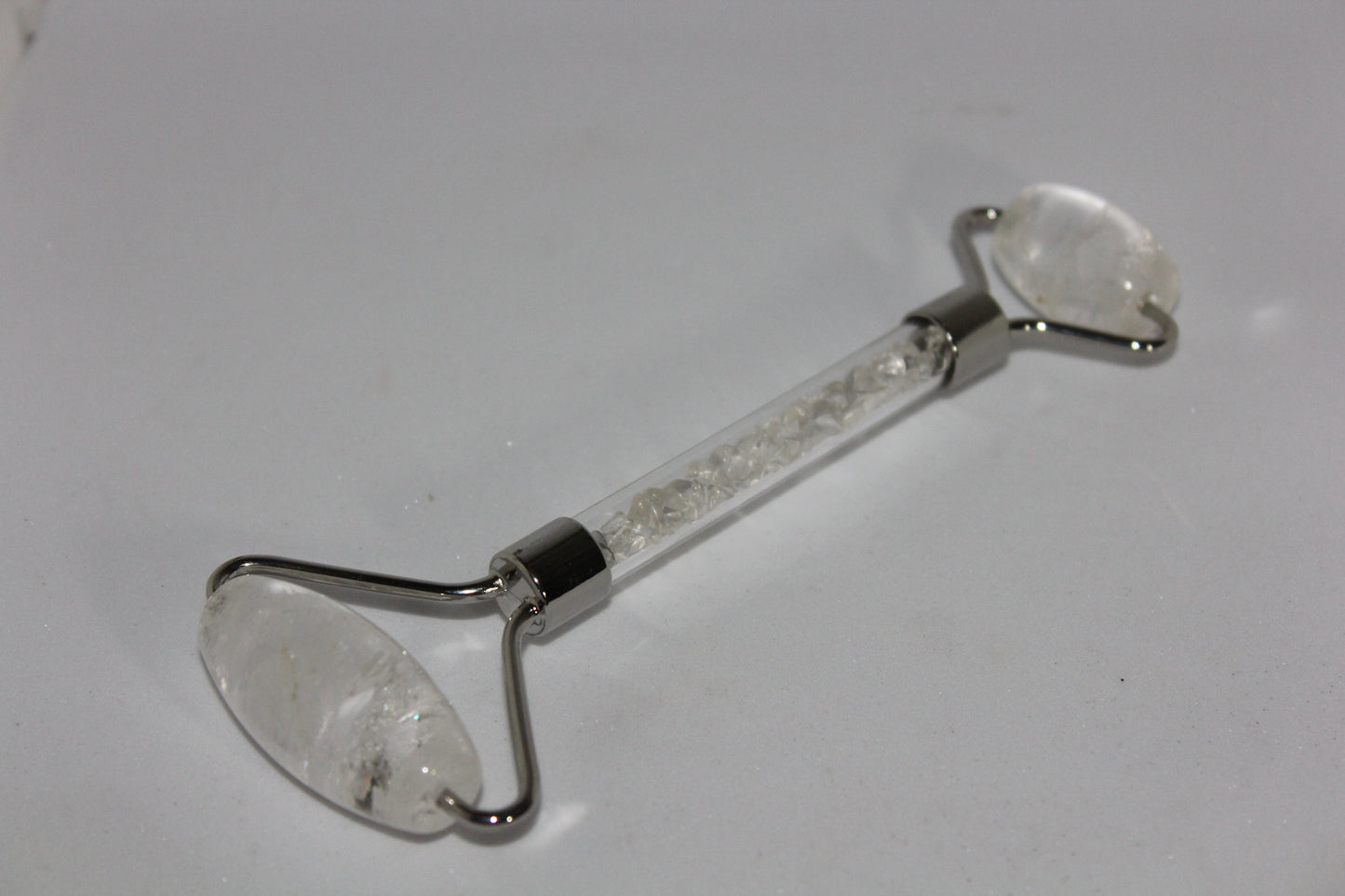 Massage roller - Clear Quartz