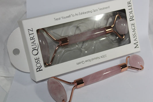 Massage roller - Rose Quartz