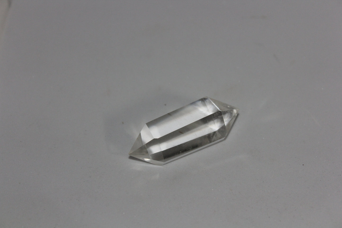 Double Terminator - Clear Quartz - med