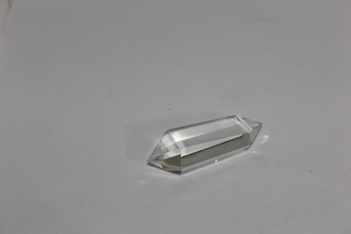 Double Terminator - Clear Quartz - med