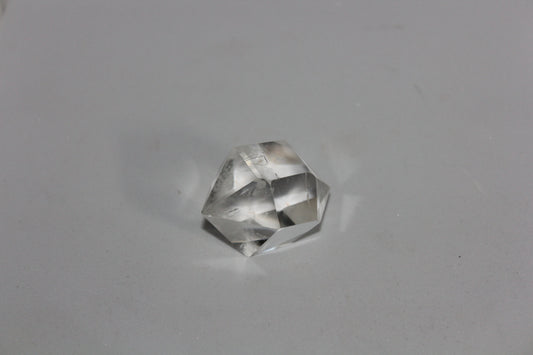 Double Terminator - Clear Quartz - med