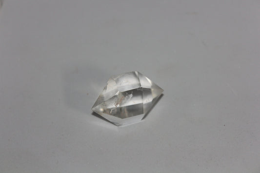 Double Terminator - Clear Quartz - med