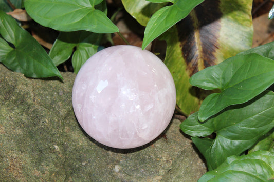 Sphere - Rose Quartz - xlge