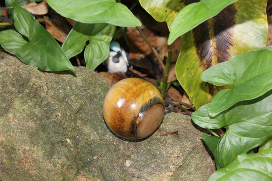 Sphere - Tiger Eye (brown)  - med