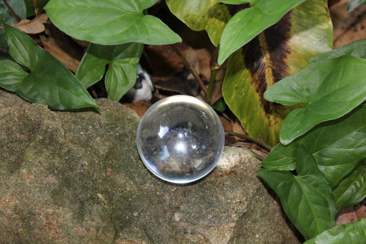 Sphere - Glass - Crystal Ball (60mm - with glass stand) - lge