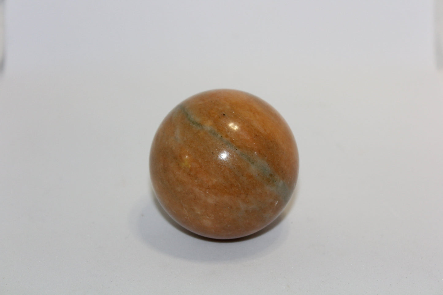 Sphere - Aventurine - Green & Peach - med