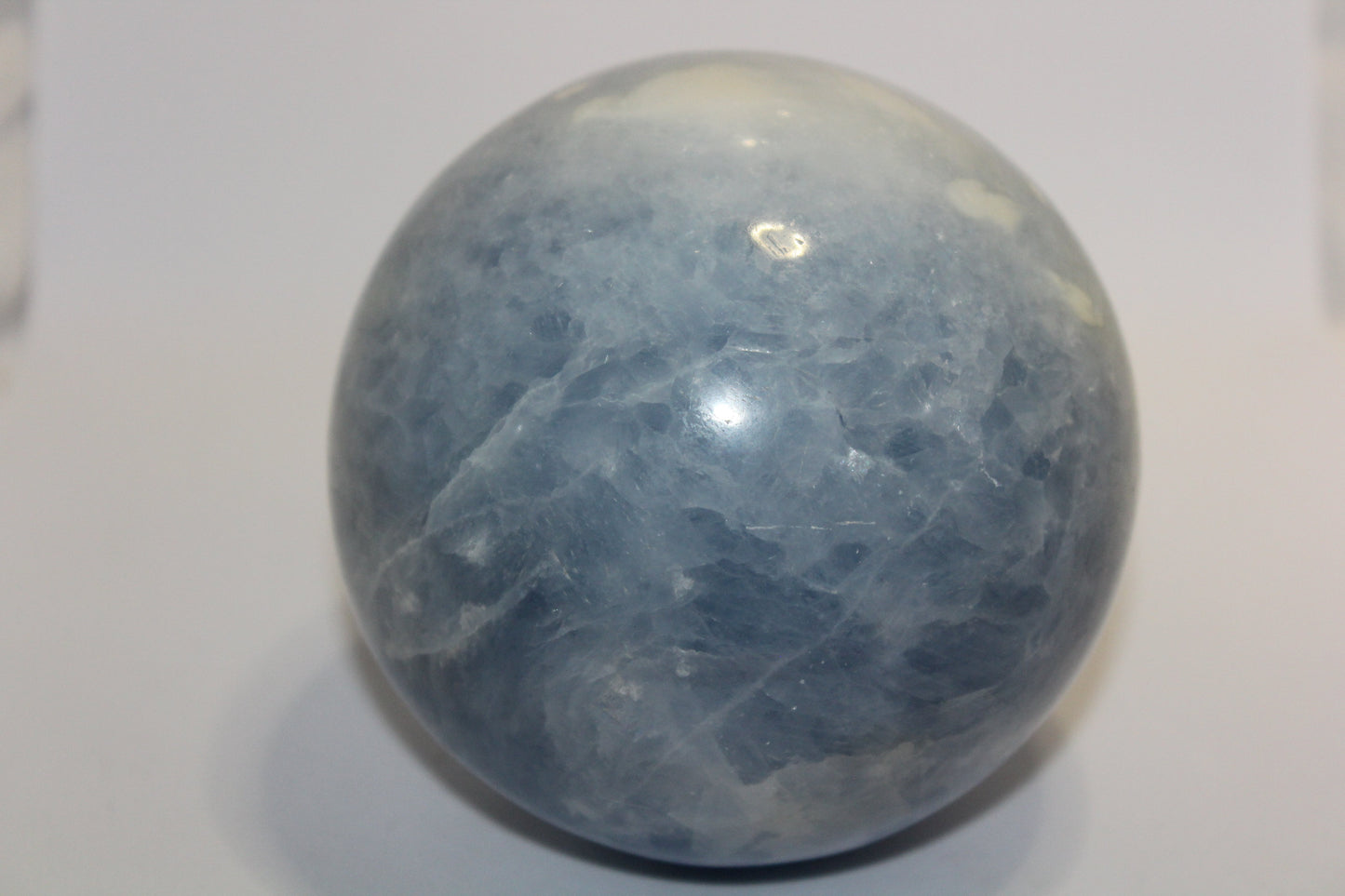 Sphere - Calcite - Blue - xlge