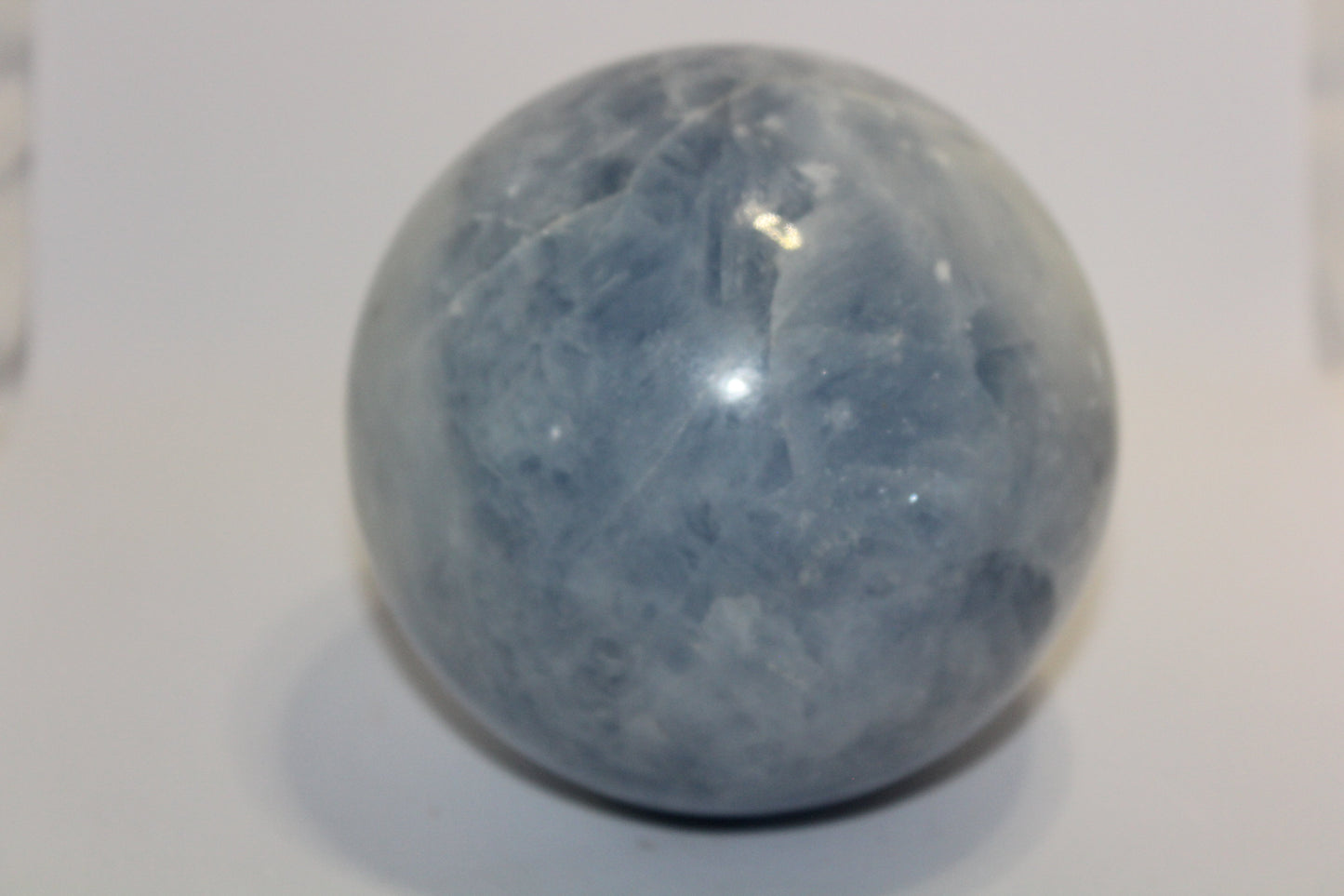 Sphere - Calcite - Blue - xlge