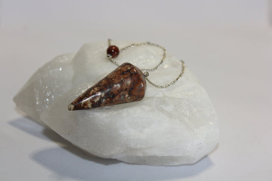Pendulum - Leopardskin Jasper