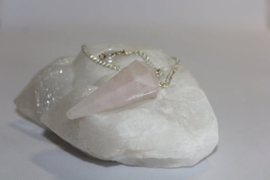 Pendulum - Rose Quartz