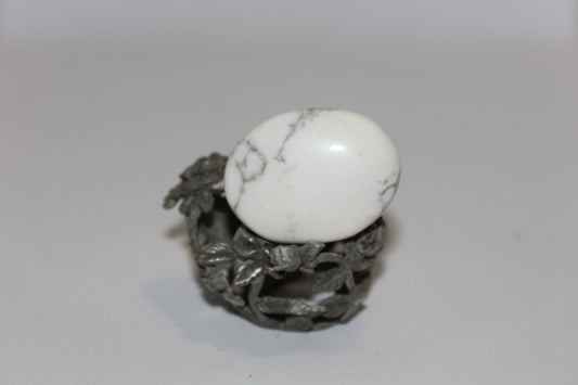 Palmstone - Howlite - white