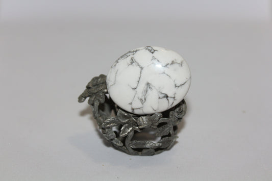 Palmstone - Howlite - white