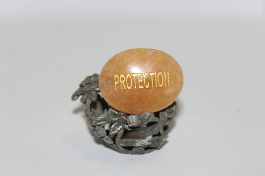 Palmstone - Honey Calcite