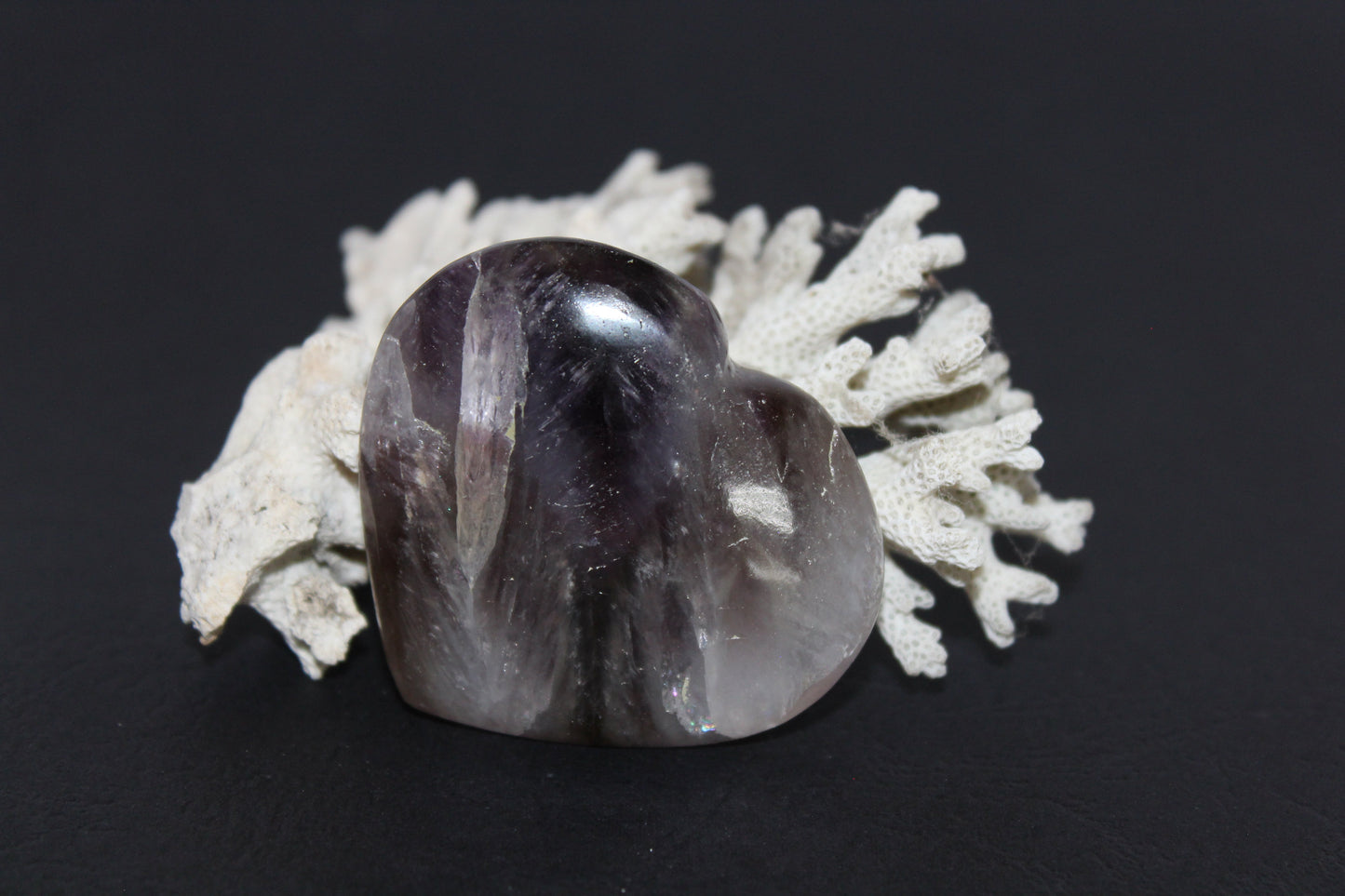 Heart - Amethyst - sml/med