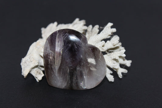 Heart - Amethyst - sml/med