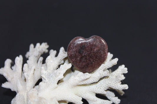 Heart - Lepidolite - sml