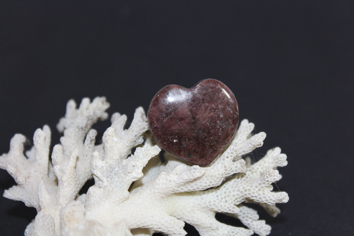 Heart - Lepidolite - sml