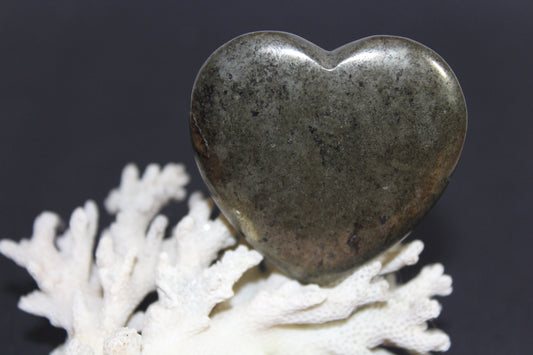 Heart - Pyrite