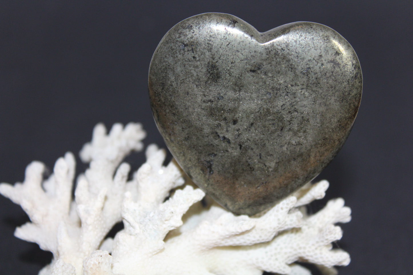 Heart - Pyrite