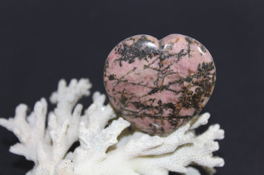 Heart - Rhodonite