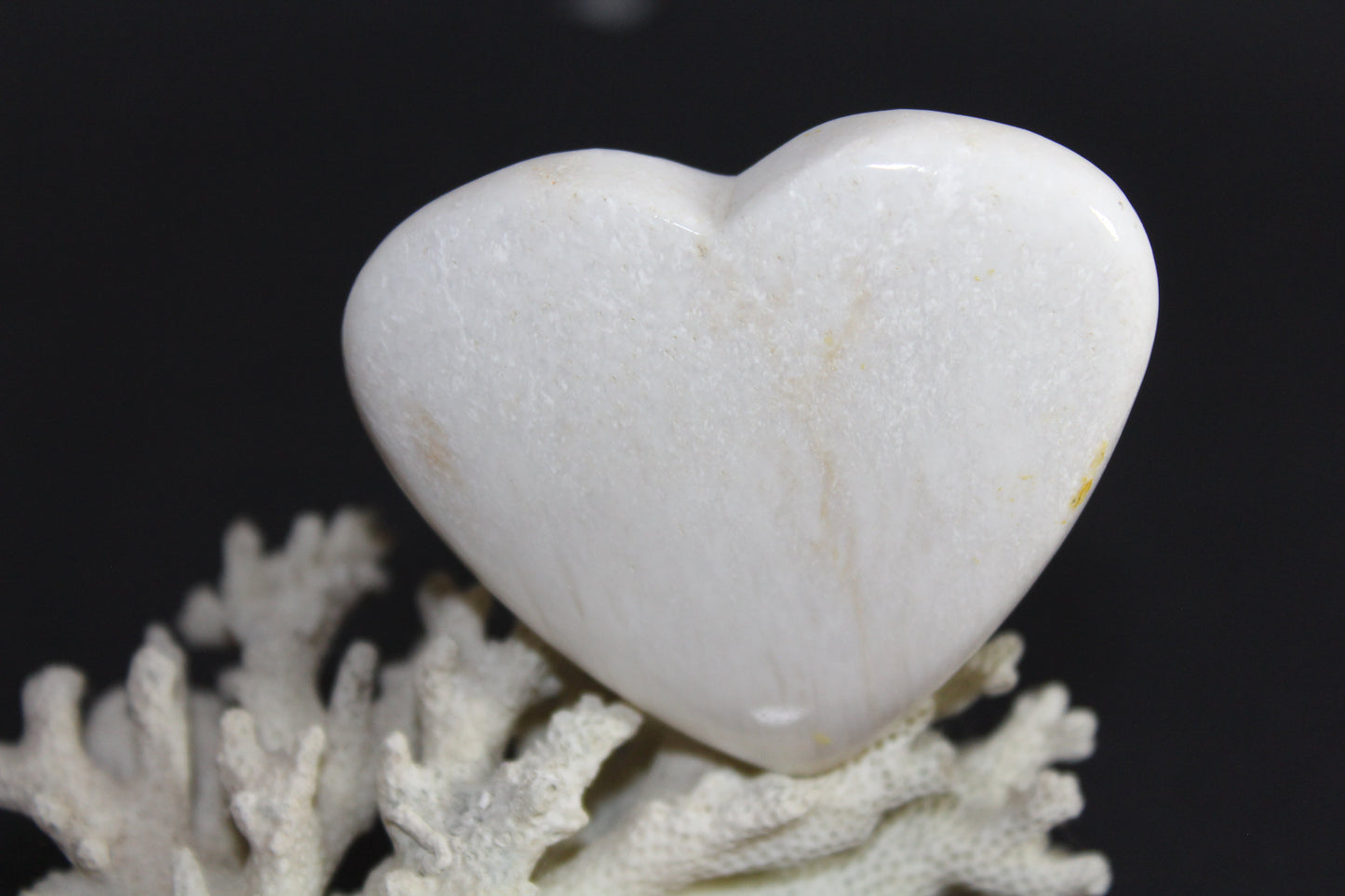 Heart - Scolecite - med/lge