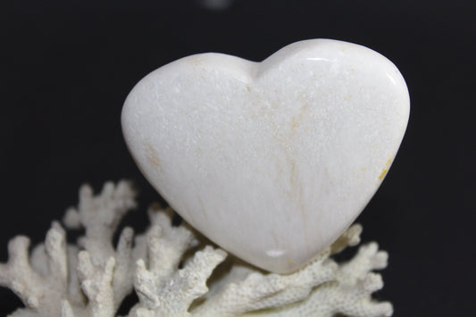 Heart - Scolecite - med/lge