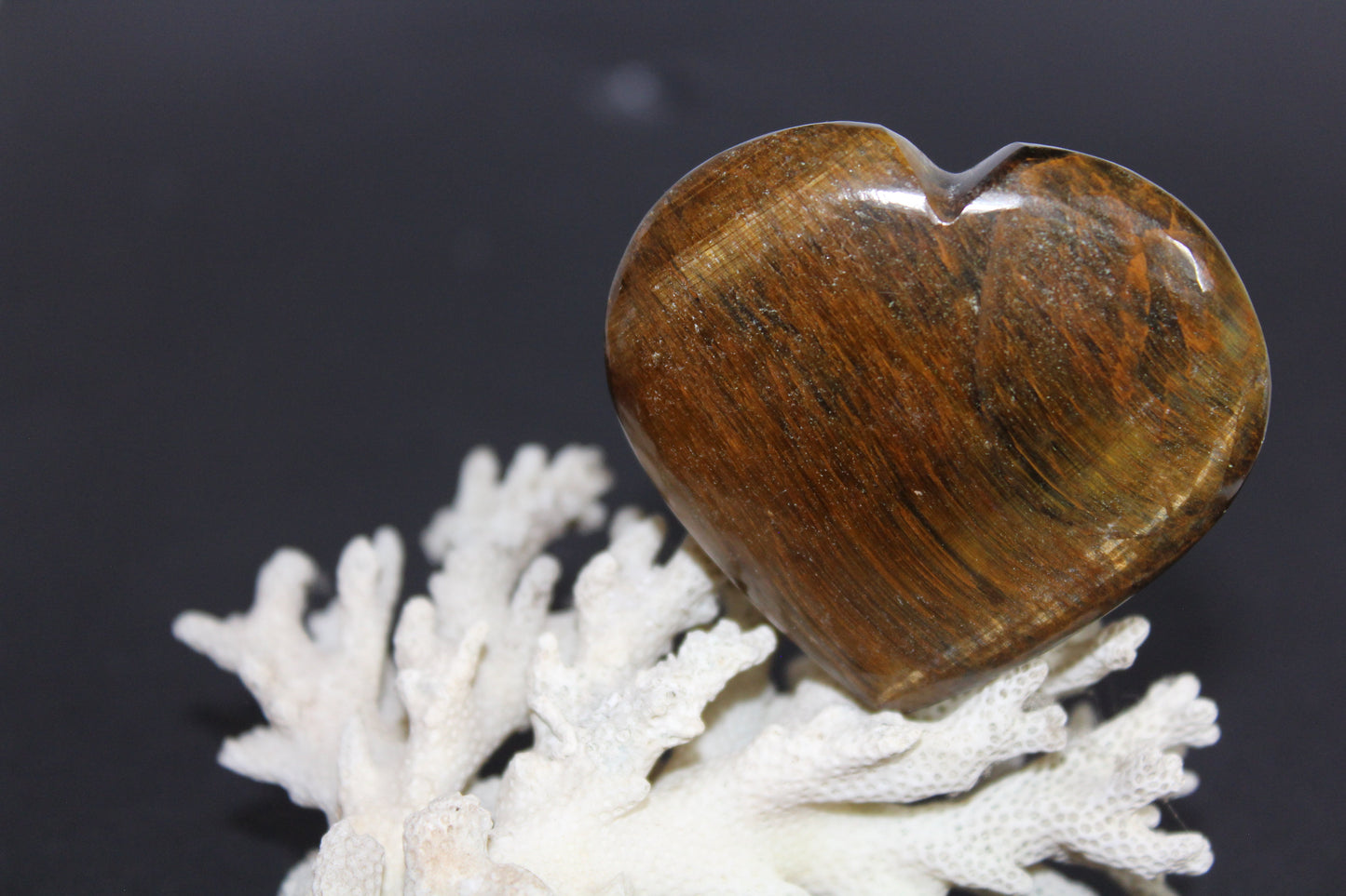 Heart - Tiger Eye - lge