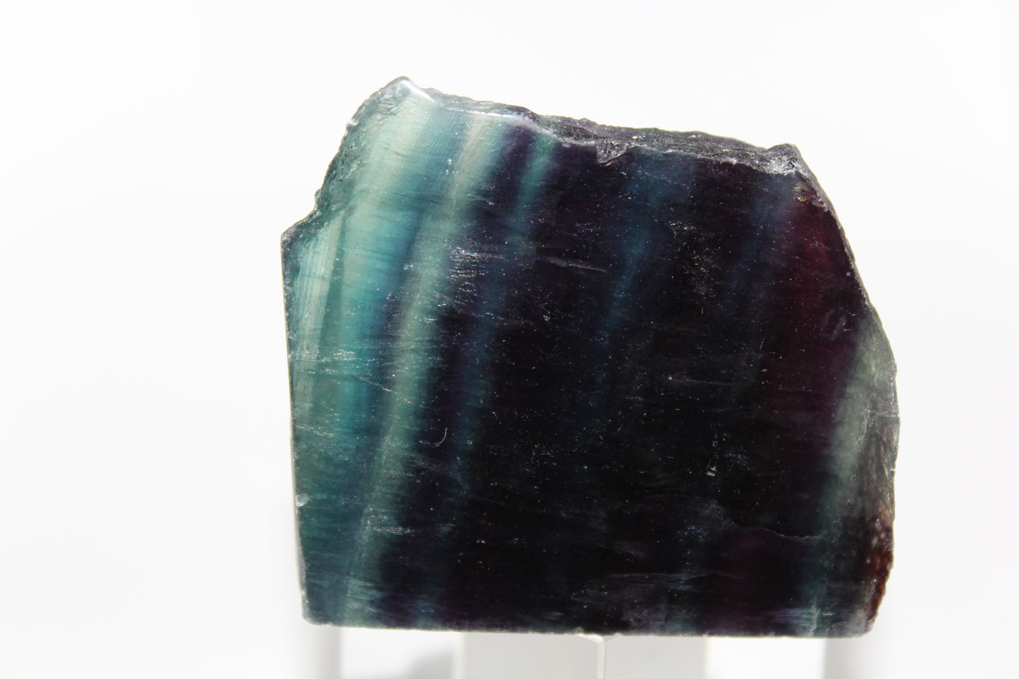 Windowed - Fluorite (sawn base)