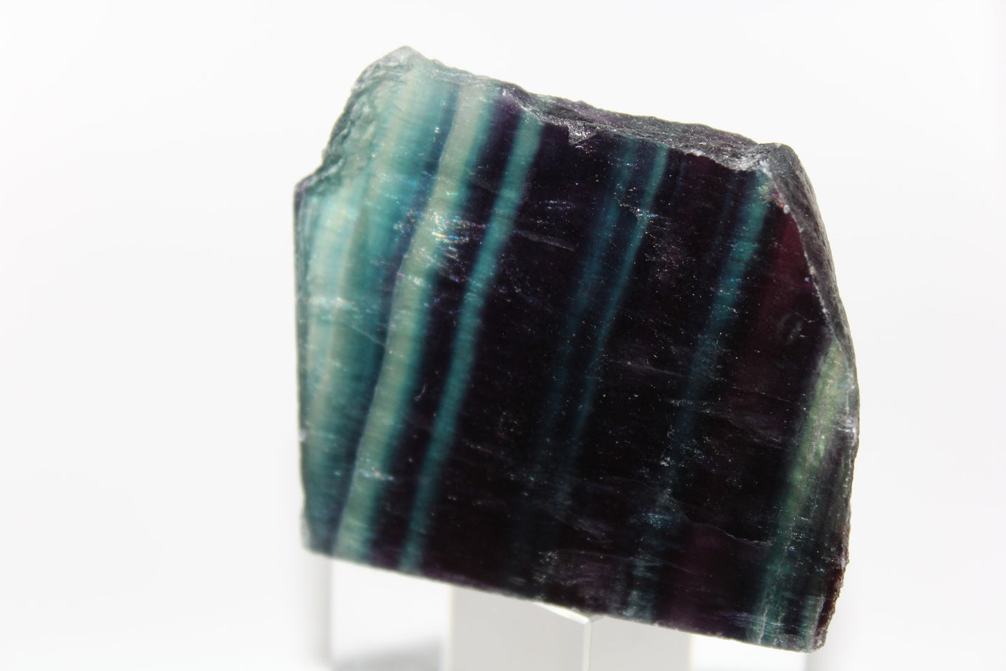 Windowed - Fluorite (sawn base)