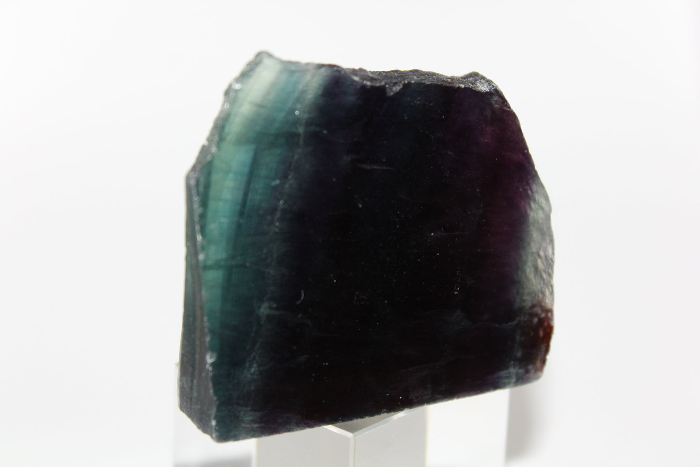 Windowed - Fluorite (sawn base)