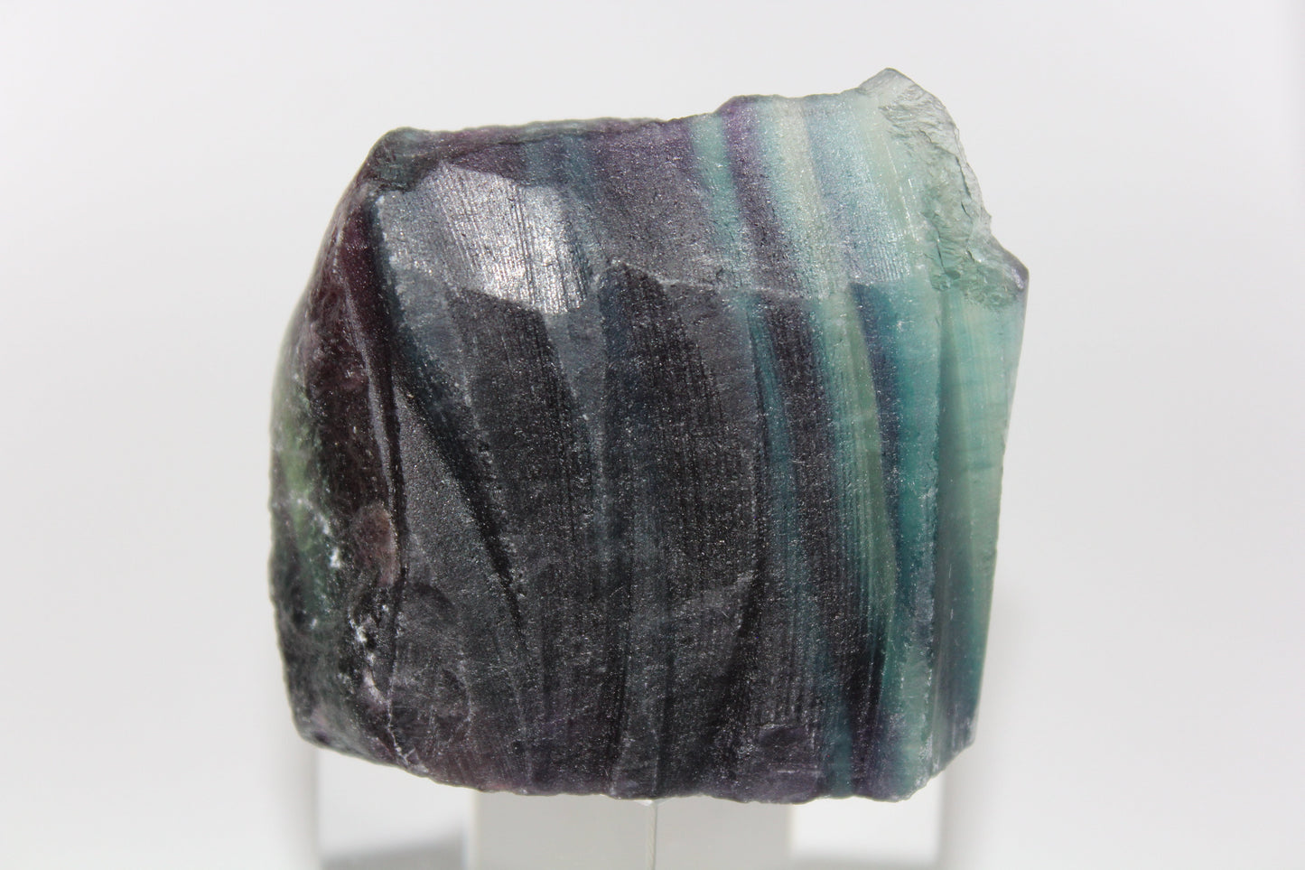 Windowed - Fluorite (sawn base)