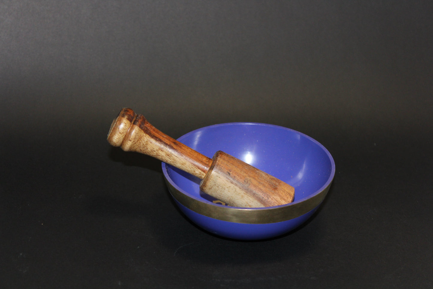 Tibetan Singing Bowl - Brass - sml (boxed gift set)