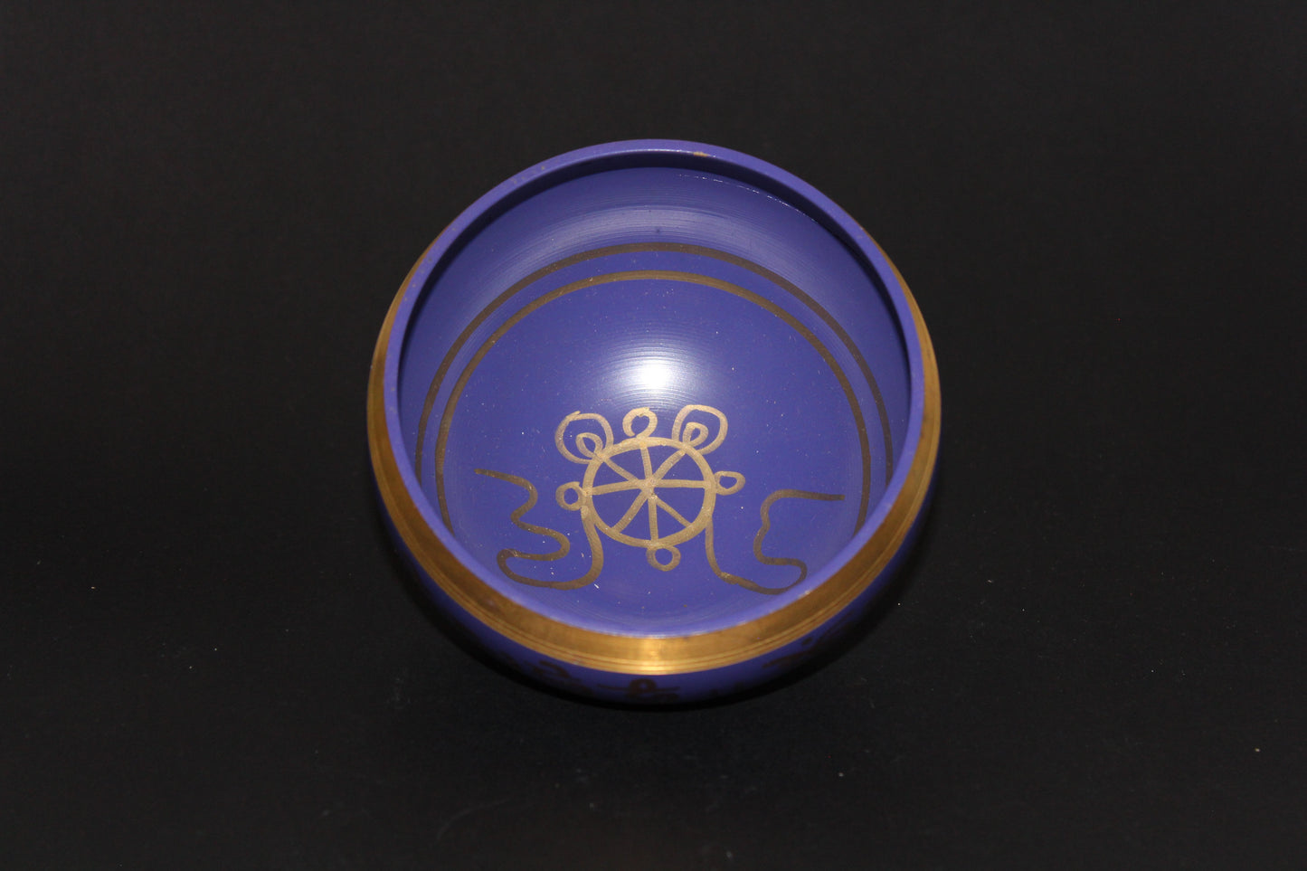 Tibetan Singing Bowl - Brass - sml