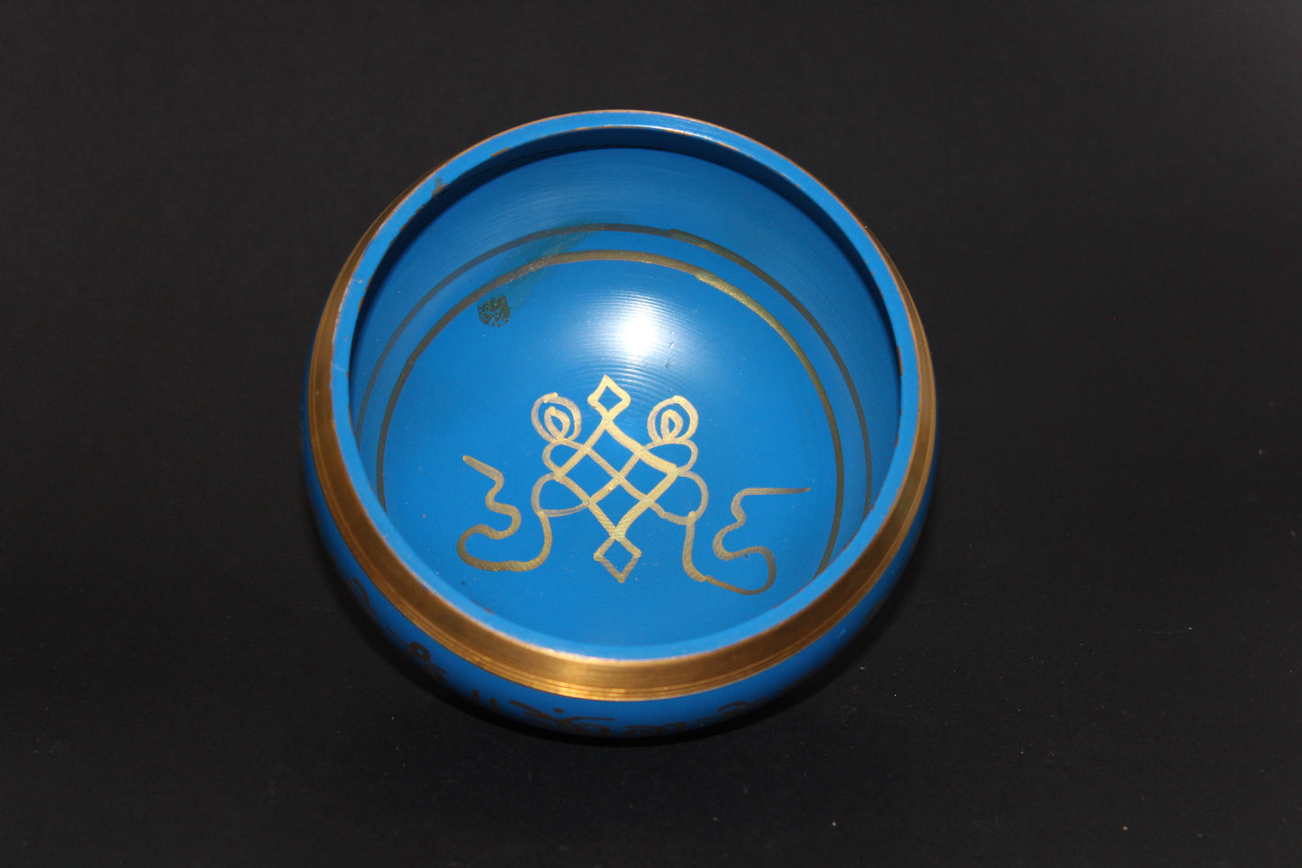 Tibetan Singing Bowl - Brass - med