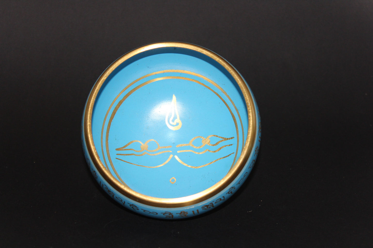 Tibetan Singing Bowl - Brass - med